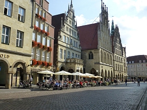Prinzipalmarkt Blickrichtung altes Rathaus